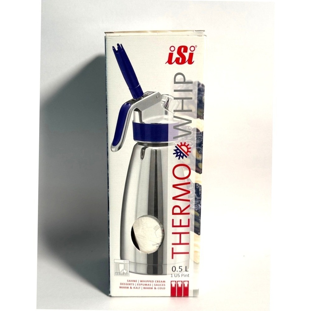 iSi Professional Thermo Whip Cream Siphon Size 0.5 L Williams Sono New No Manual
